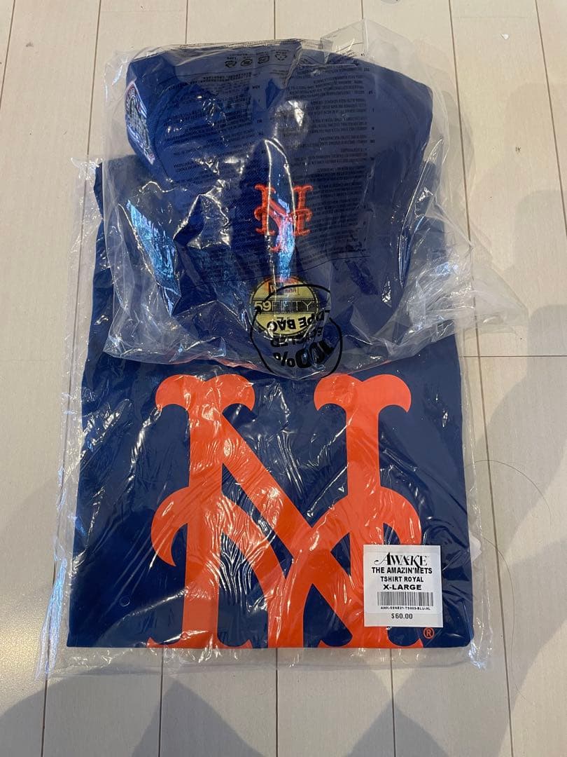 Awake Newera Newyork Mets XL 75/8 セット