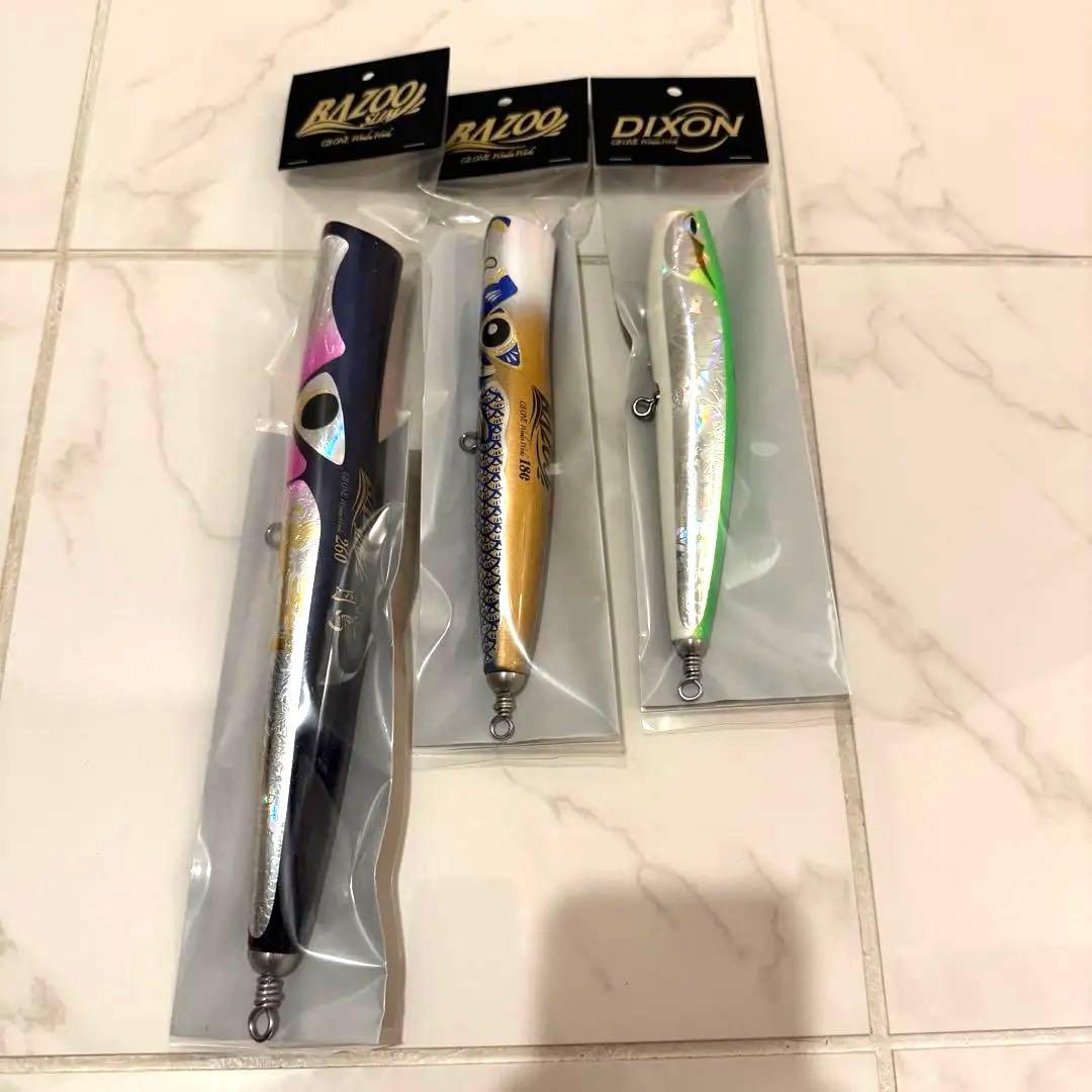 3種セット　バズー260スリム　バズー180 ディクソン180 cbone