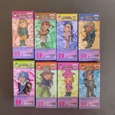 未開封【一番くじ ジョジョ 第７部 Ｈ賞　ワーコレ ８種セット WCF 】
