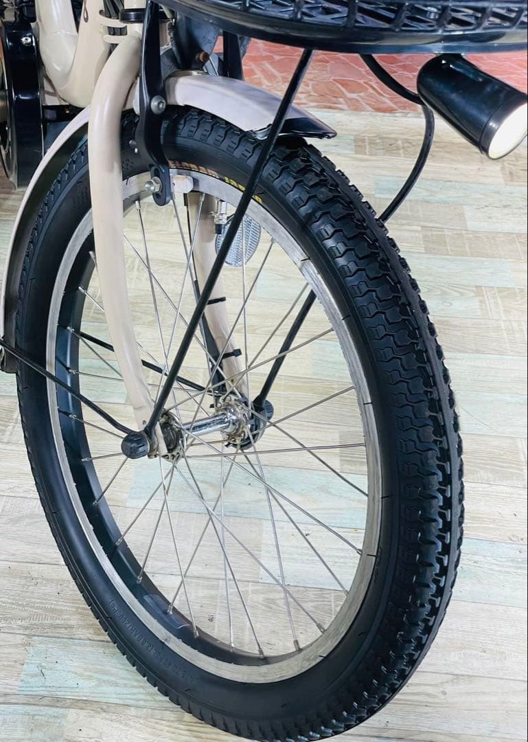 ヤマハPASバビー12AH！マカロンラテ⭐️子供乗せ電動アシスト自転車Y2230