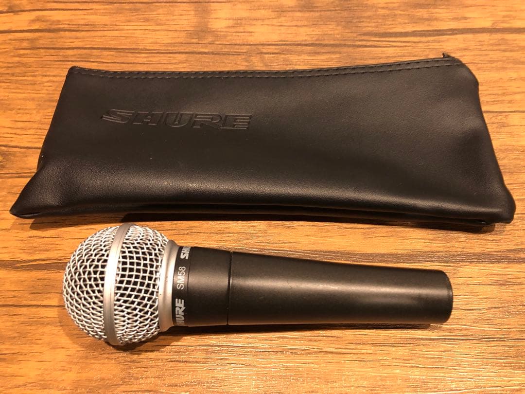 SHURE / SM58 ダイナミックマイク 専用ケース付き