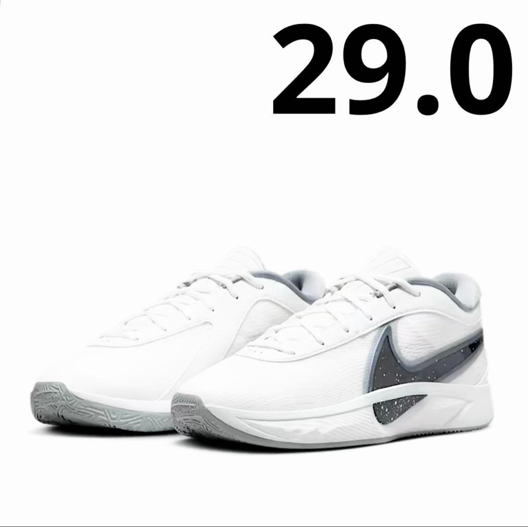 ■新品29.0cm■ナイキ ヤニス フリーク 6 EP ホワイト/ブラック