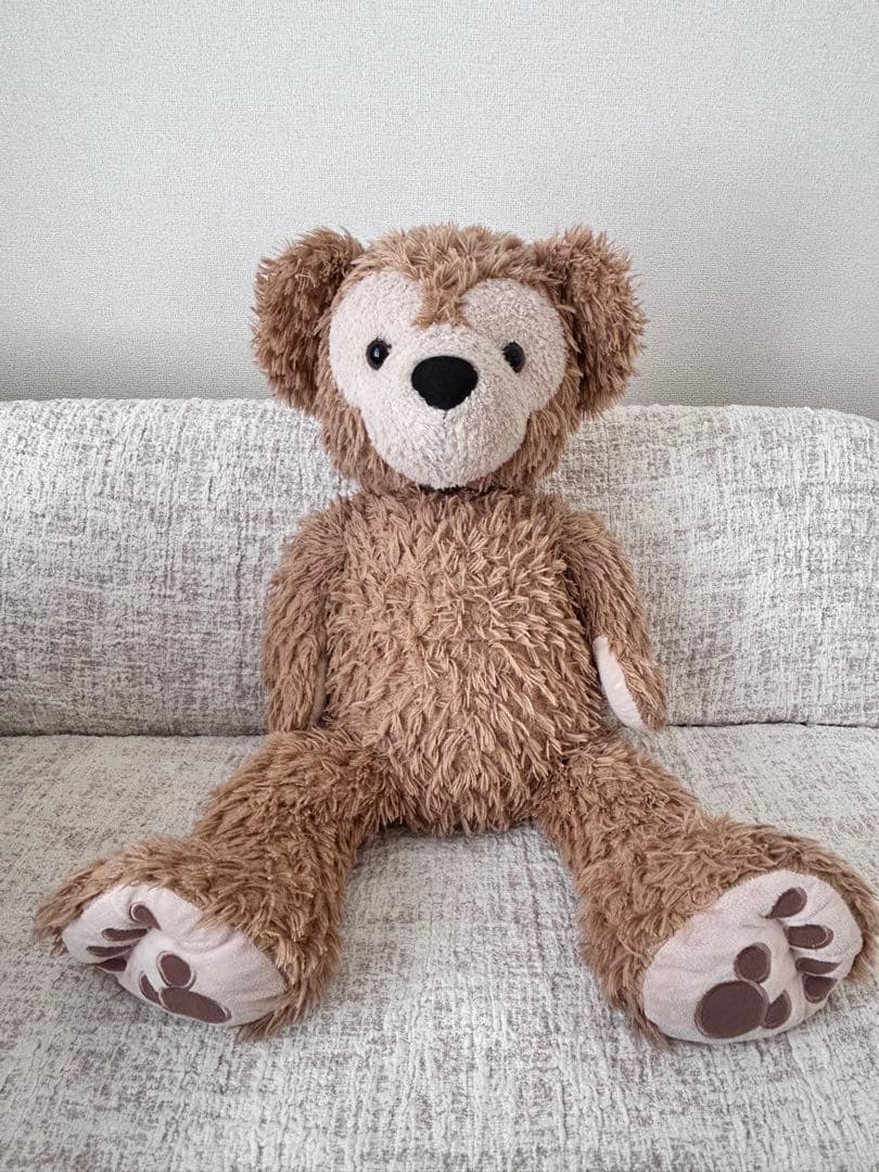 【レア】ダッフィー　ぬいぐるみ　おそらく旧LLサイズ (1番大きい？)値下げ中