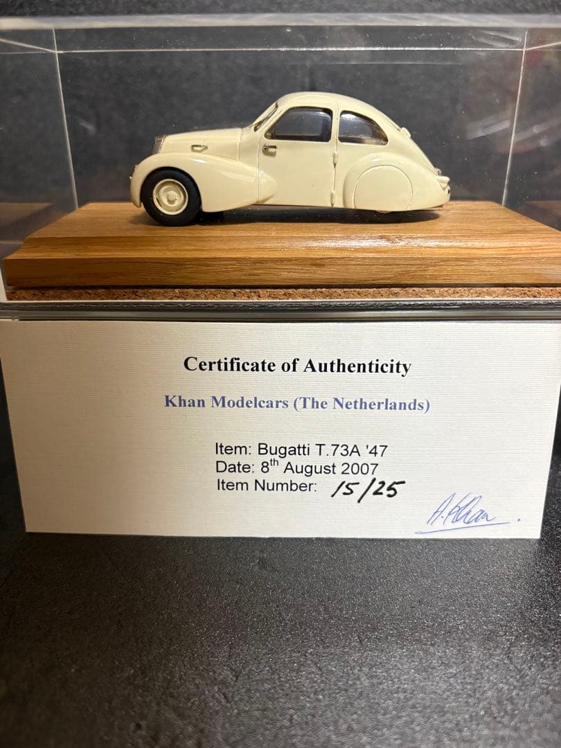 heco製 1/43 Bugatti T73A 1947 箱・保証書あり