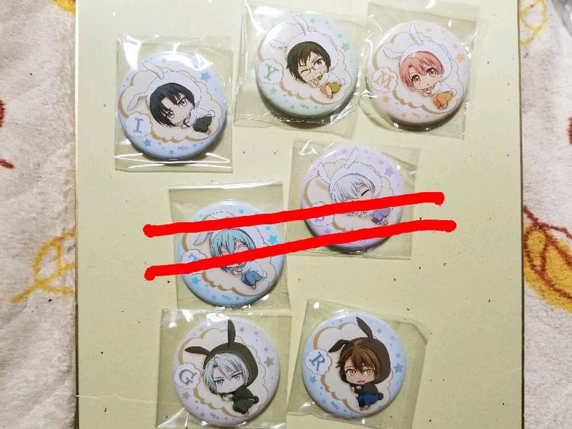 アイナナ＊ふぉーちゅん☆缶バッジ バラ売り