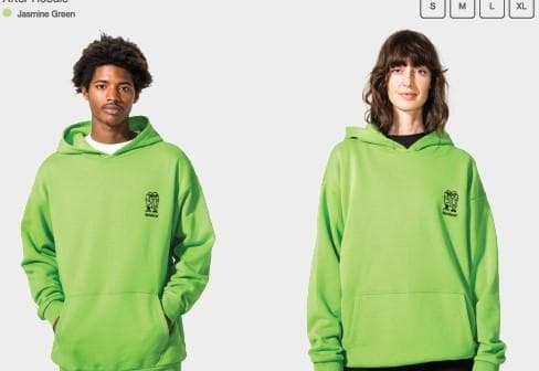 After Hoodie バタレオン BATALEON Sサイズ 25-b06