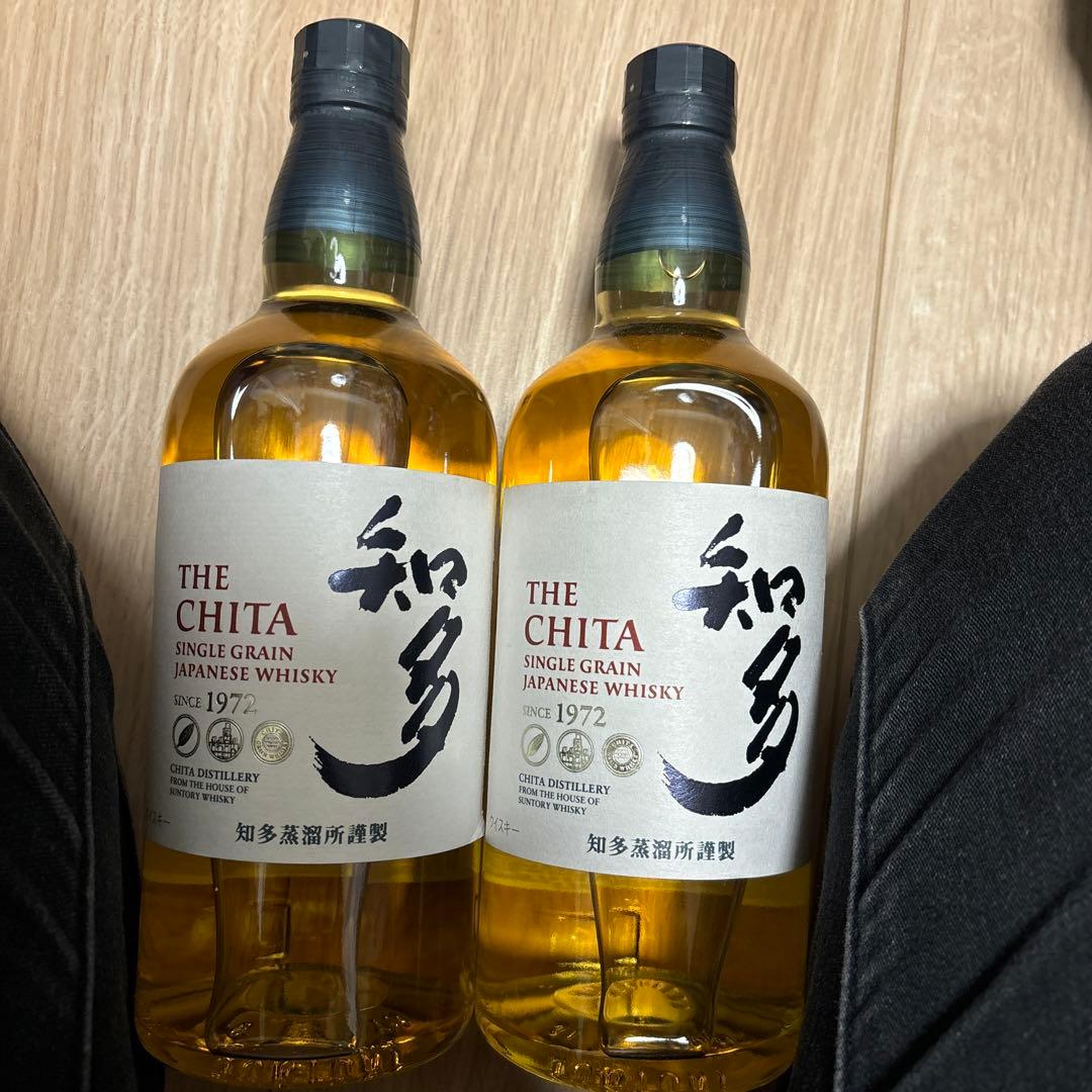 知多サントリーウイスキー2本セット