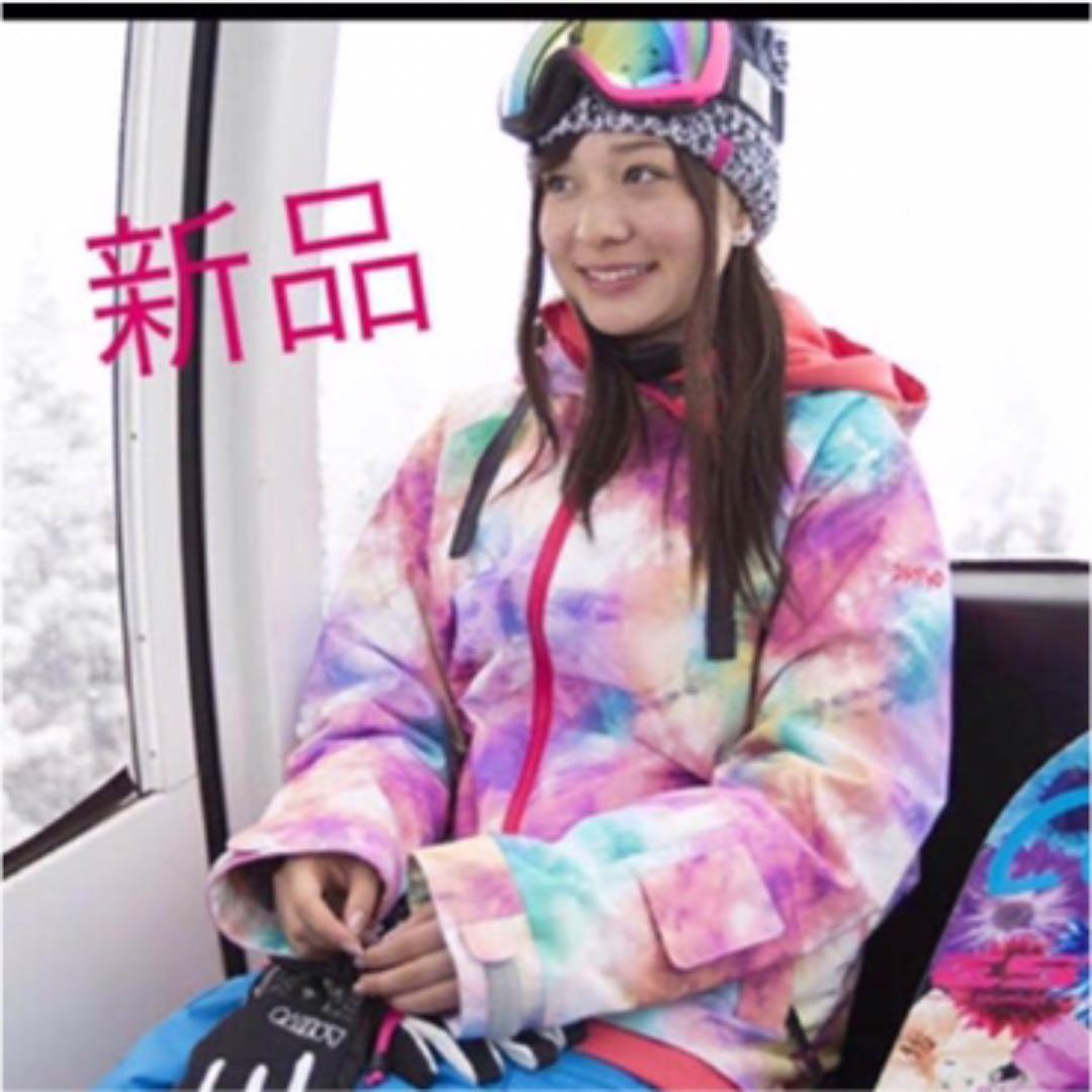 タグ付き 新品 スノボウェア マギー インスタグラマー 着用