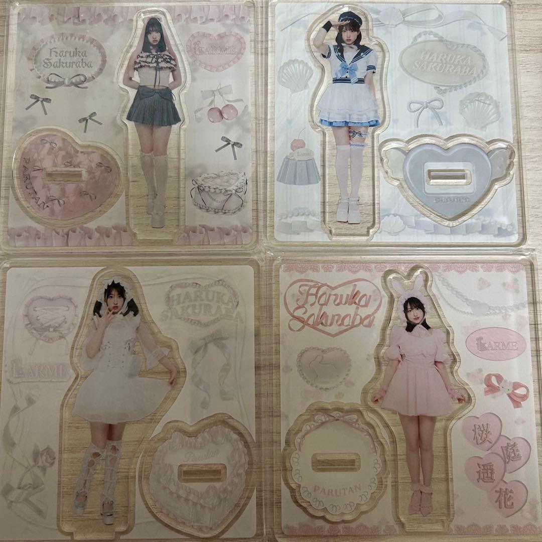 桜庭遥香 アクリルスタンド LARME 4個セット