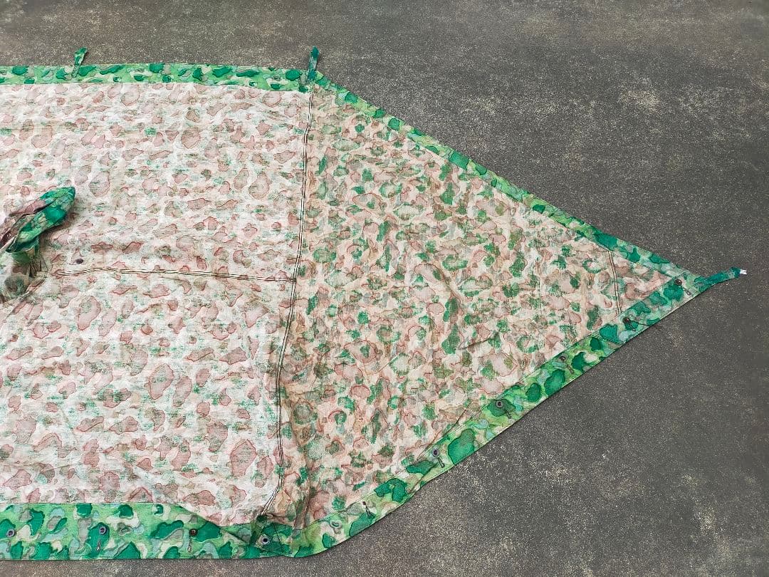 【デッドストック】トルコ軍幕 ２枚セット パップテント ①・②