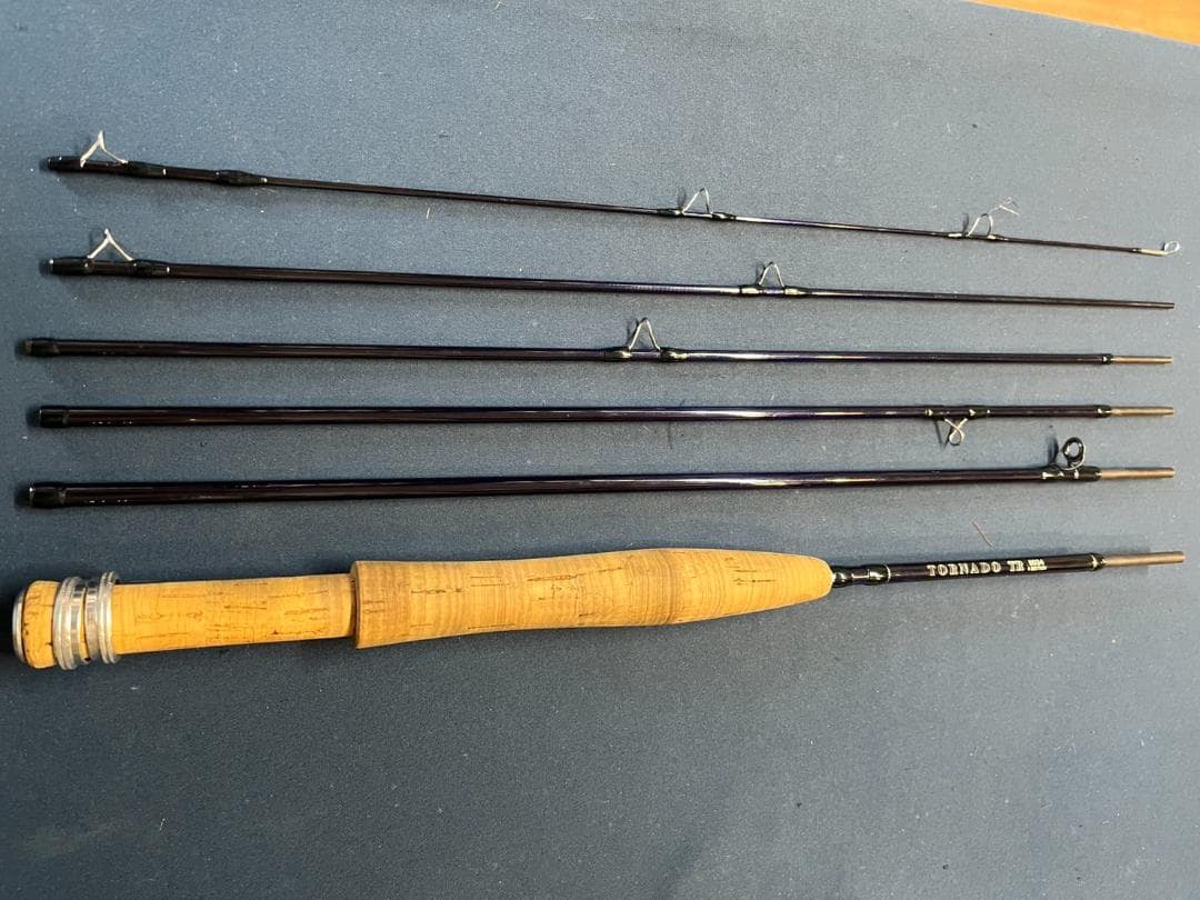 トルネード8034ー6　フライロッド　フライフィッシング　フライライン