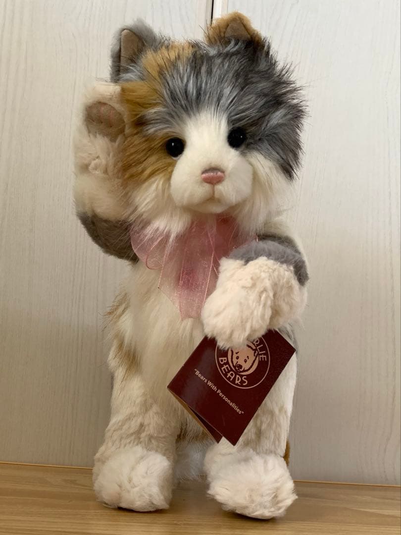 チャーリーベアーズ　レア　三毛猫　テディベア