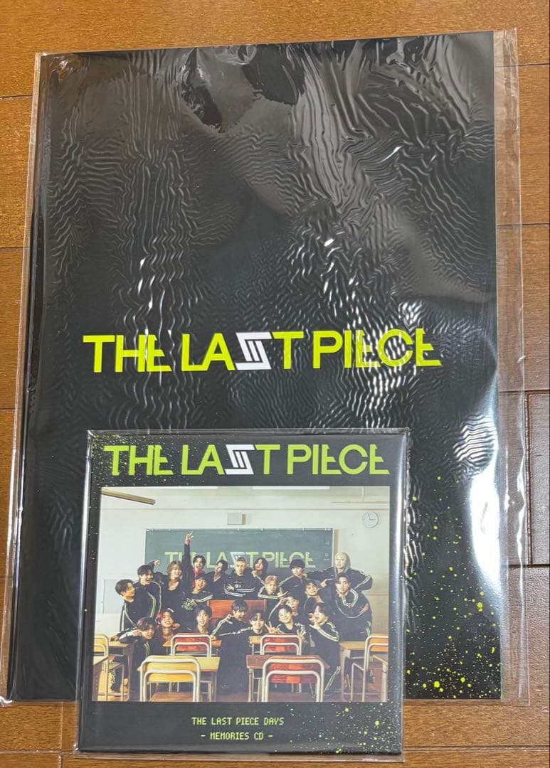 THE LAST PIECEメモリーズブック CD クリアファイル