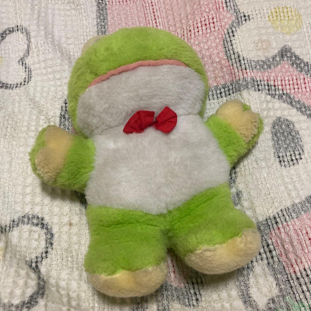 セキグチ　昭和レトロ　カエル　ぬいぐるみ　中古品