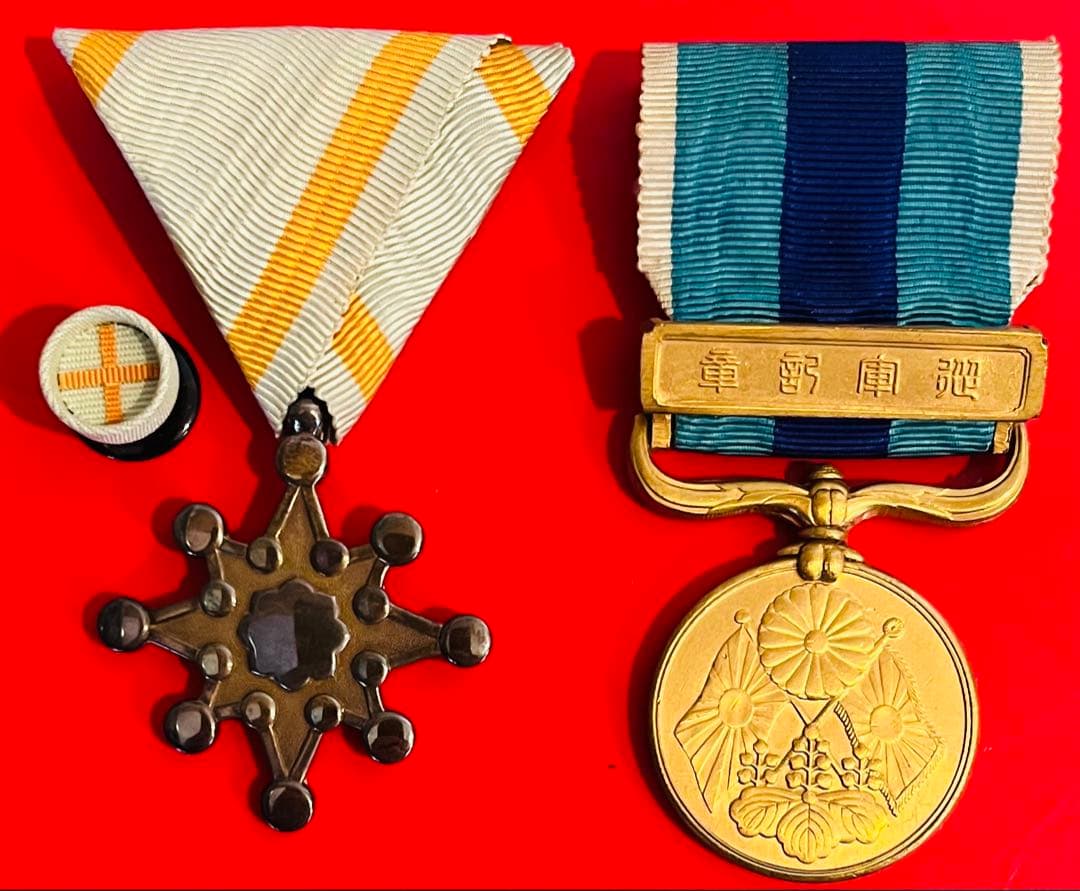 勲章　徽章　従軍記章　本物保証