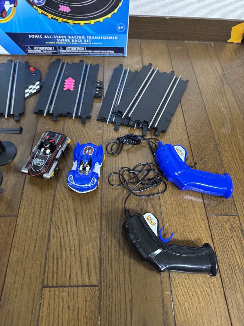 アメリカ　海外　おもちゃ　ソニック　シャドウ　スーパーレースセット　レーシング