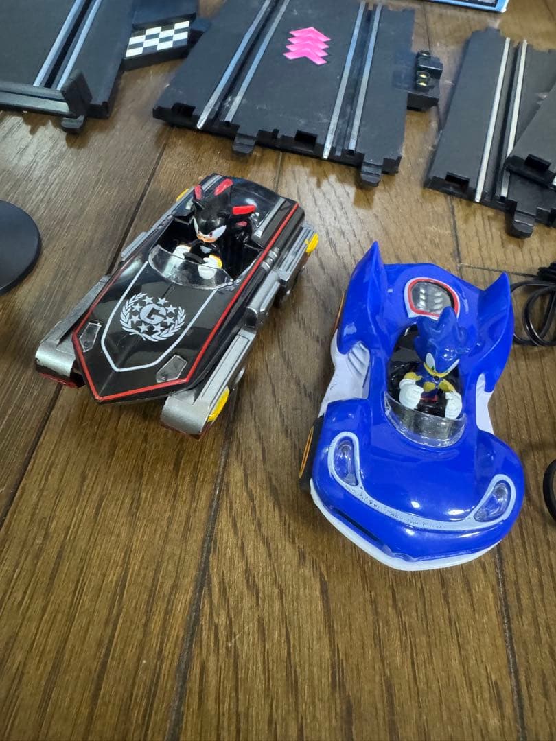 アメリカ　海外　おもちゃ　ソニック　シャドウ　スーパーレースセット　レーシング