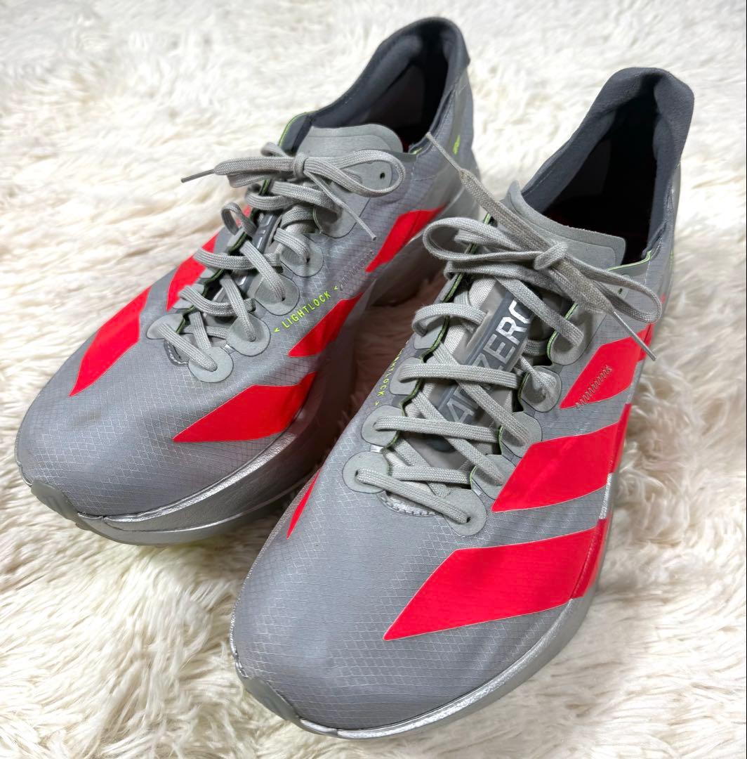 アディダス アディオス プロ4 シルバー 28.5