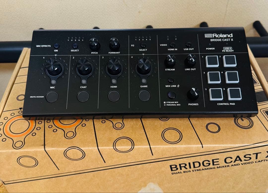 Roland BRIDGE CAST X オーディオインターフェイス