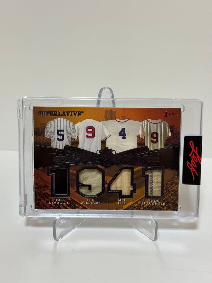 2023 LEAF SUPERLATIVE 試合着用　3枚限定　MLB