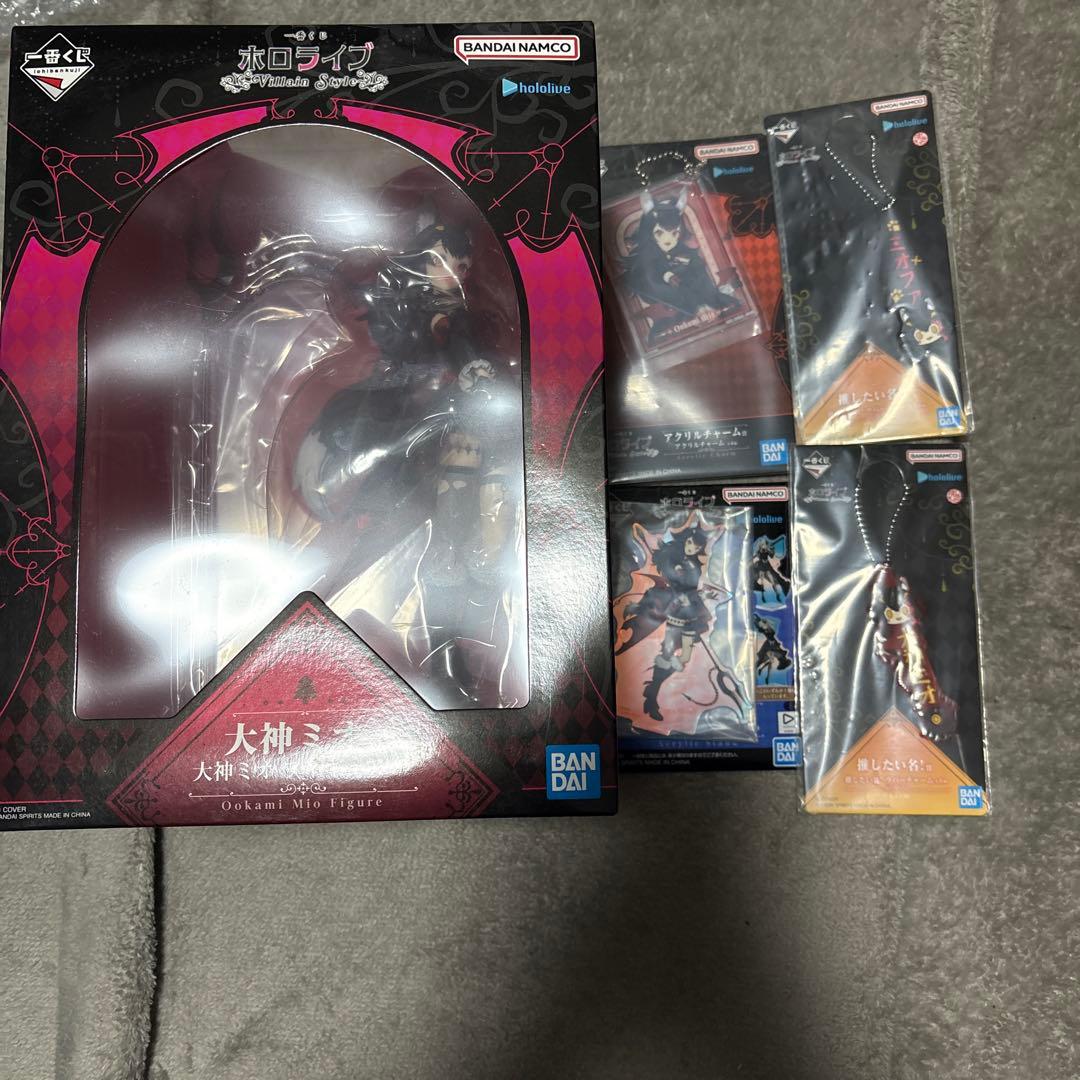 一番くじ　ホロライブ　白上フブキ　大神ミオ　フィギュア　他
