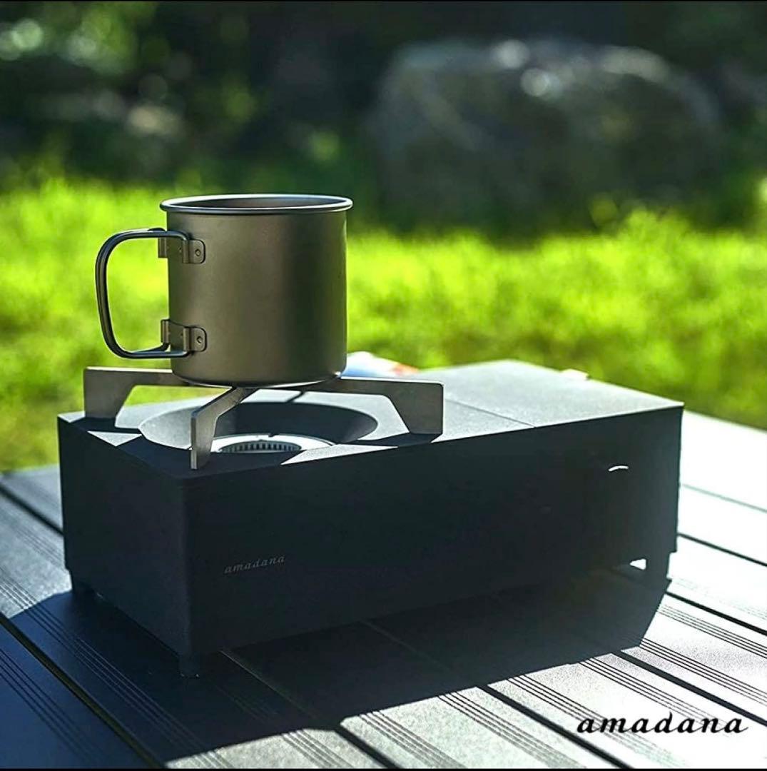 新品 箱擦れ有り 未使用amadana コンロ ガスコンロ 卓上CC-146