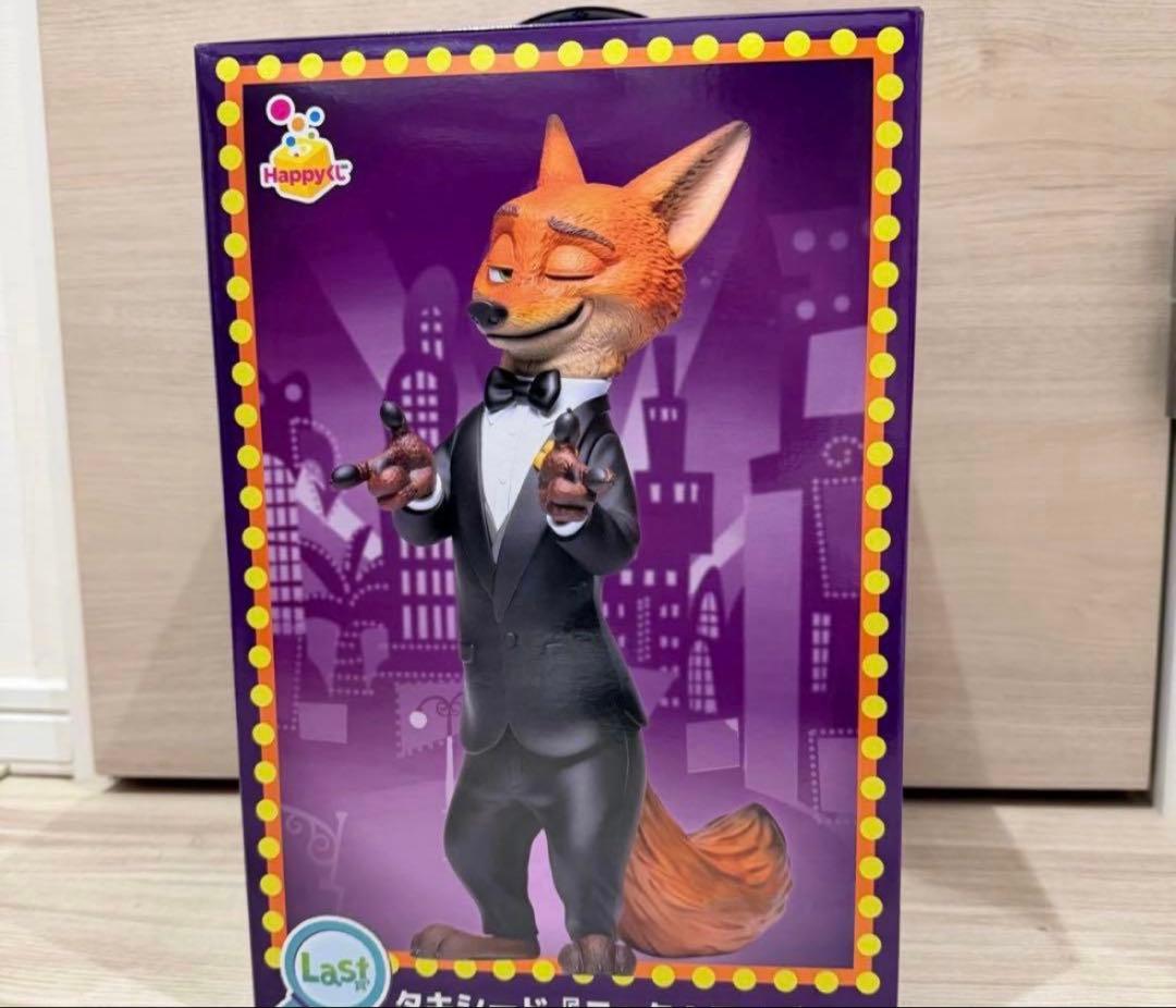 【Last賞　タキシード『ニック』　フィギュア】Happyくじ『ズートピア2』