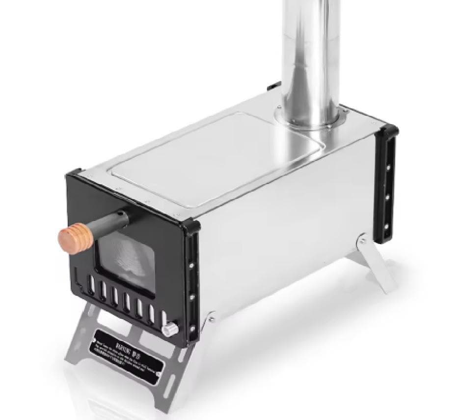 薪ストーブ ステンレス製 コンパクト