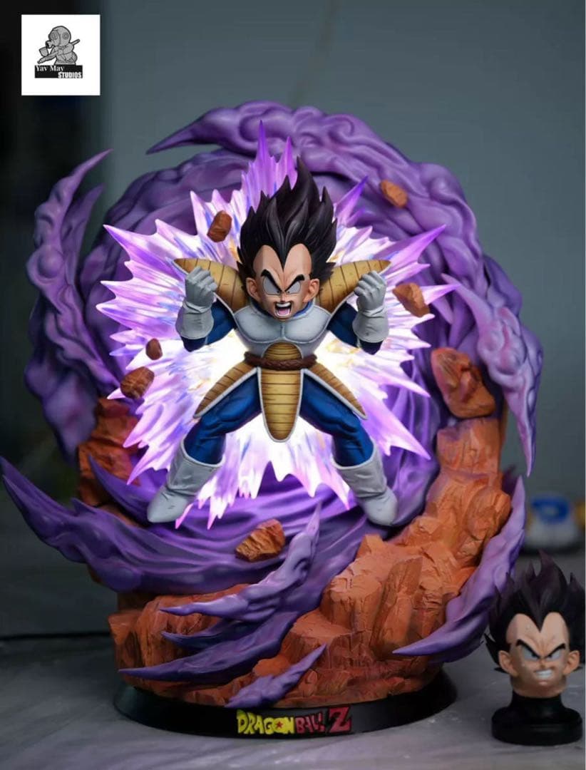 ドラゴンボール ベジータ ガレキ ガレージキット スタチュー X④⑨