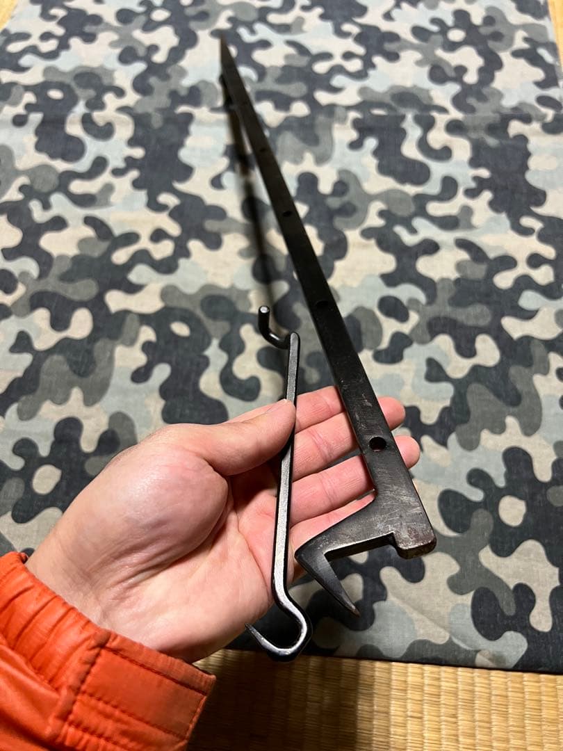 ニ*カ様 backside summit design タキビトステイク　焚き火