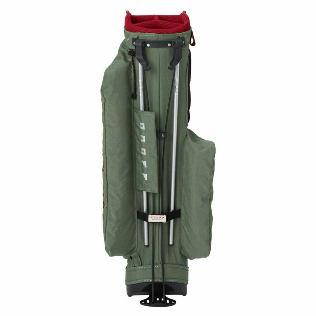 ONOFF ゴルフバッグ スタンド OB0322 グリーン