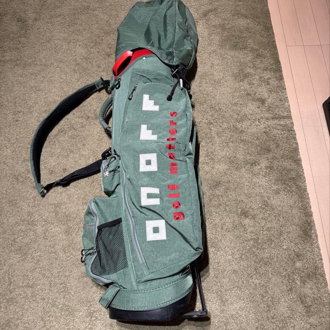 ONOFF ゴルフバッグ スタンド OB0322 グリーン