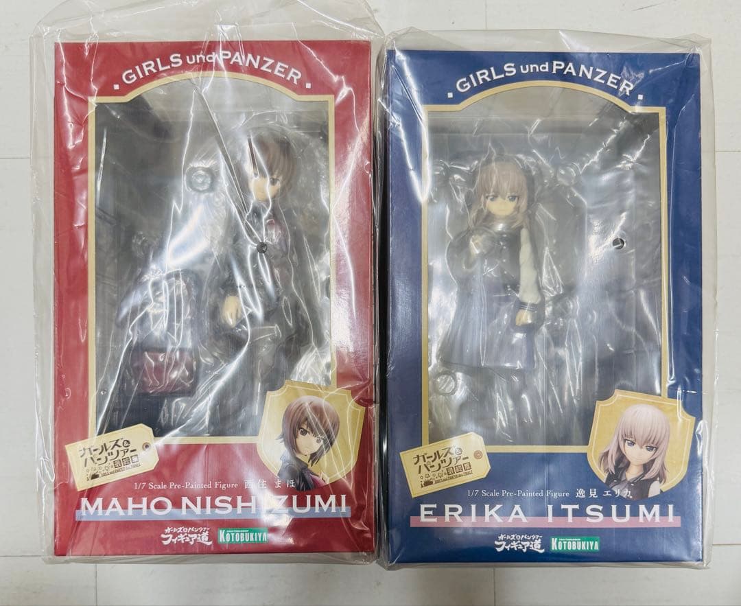 新品 同時購入特典付き フィギュア道 西住まほ・逸見エリカ ガールズ＆パンツァー