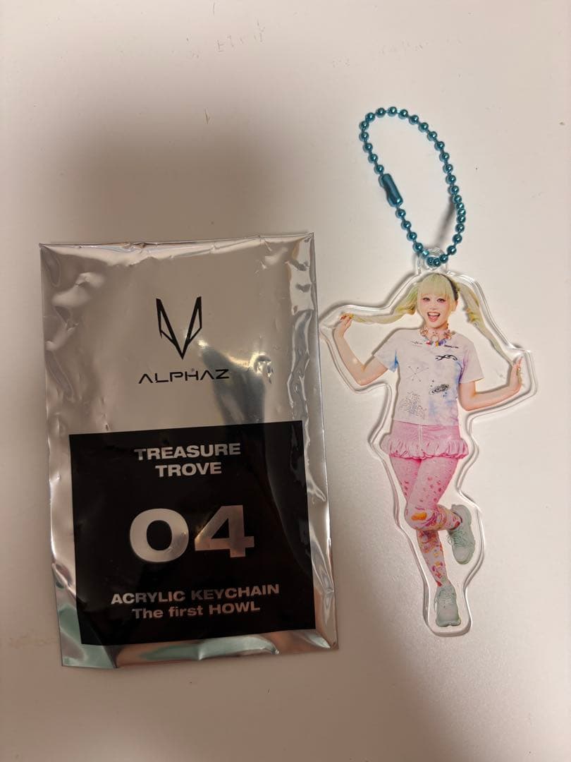 XG アクキー　ヒナタ