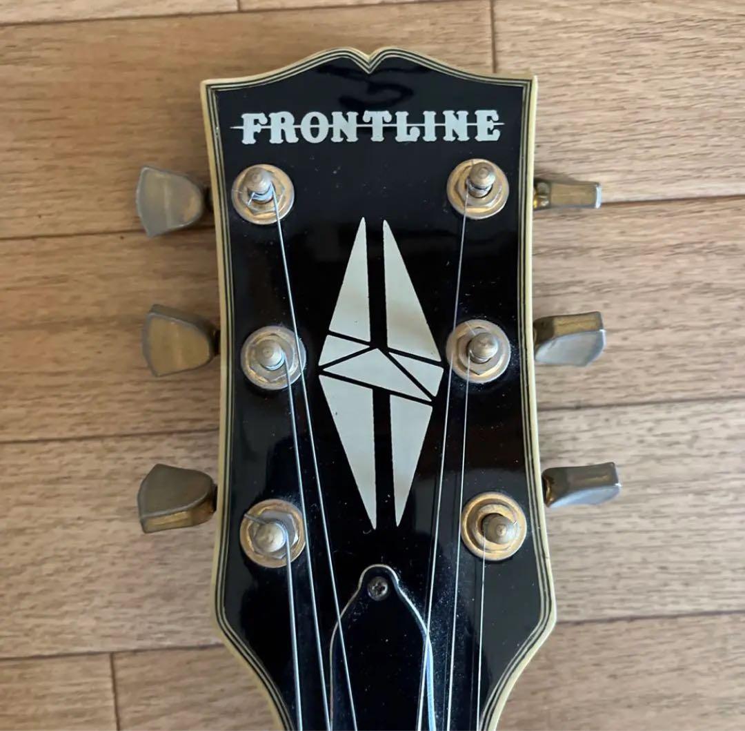 Frontline lespaul black レスポール 配送料無料