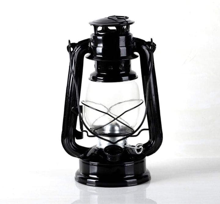 2ランプの キャンプ 防災用 ライト 照明 ランタン 中 ブロンズ, 灯油ランプ