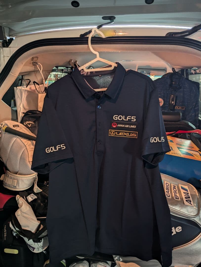GOLF5 ポロシャツ 2XL ネイビー