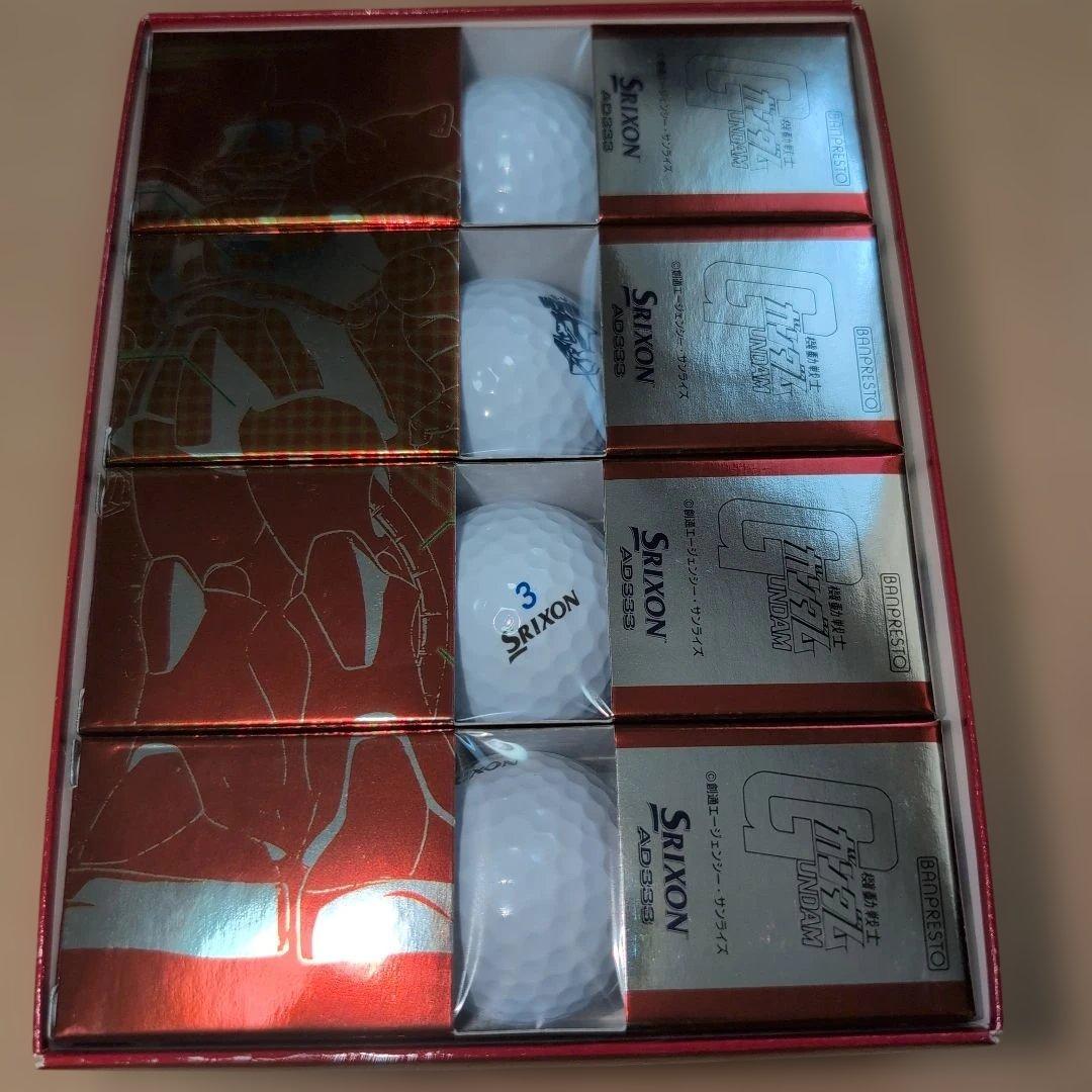 ZAKU II ガンダムゴルフボール1ダースSRIXON AD333