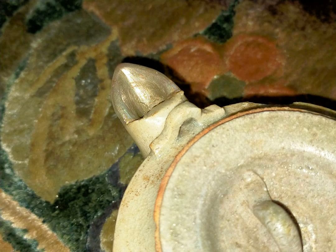 ♥御深井♥　急須　♥両口♥　発掘品　骨董　古玩