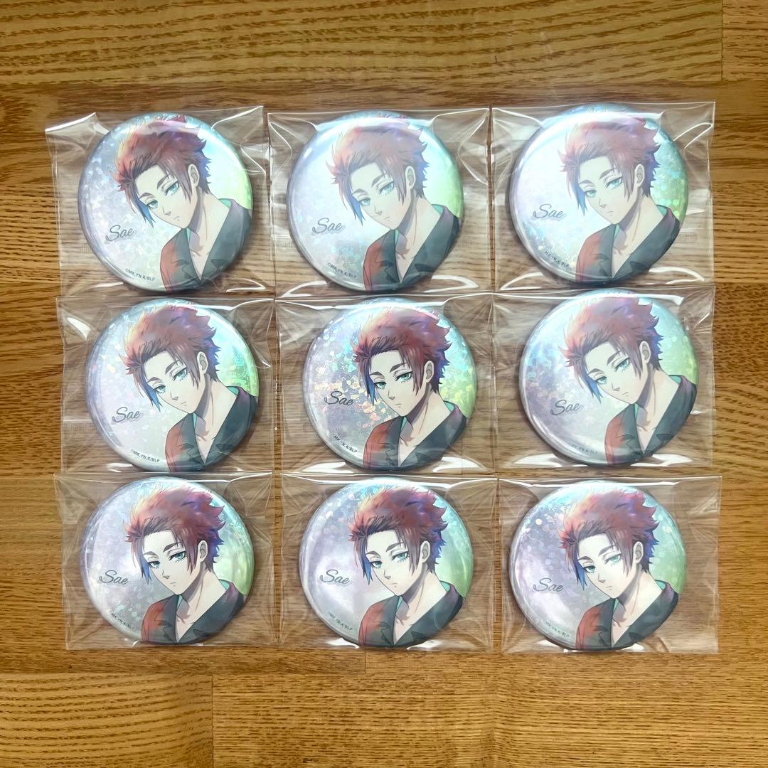 ブルーロック 糸師冴 ホログラム缶バッジ PALE TONE Frame