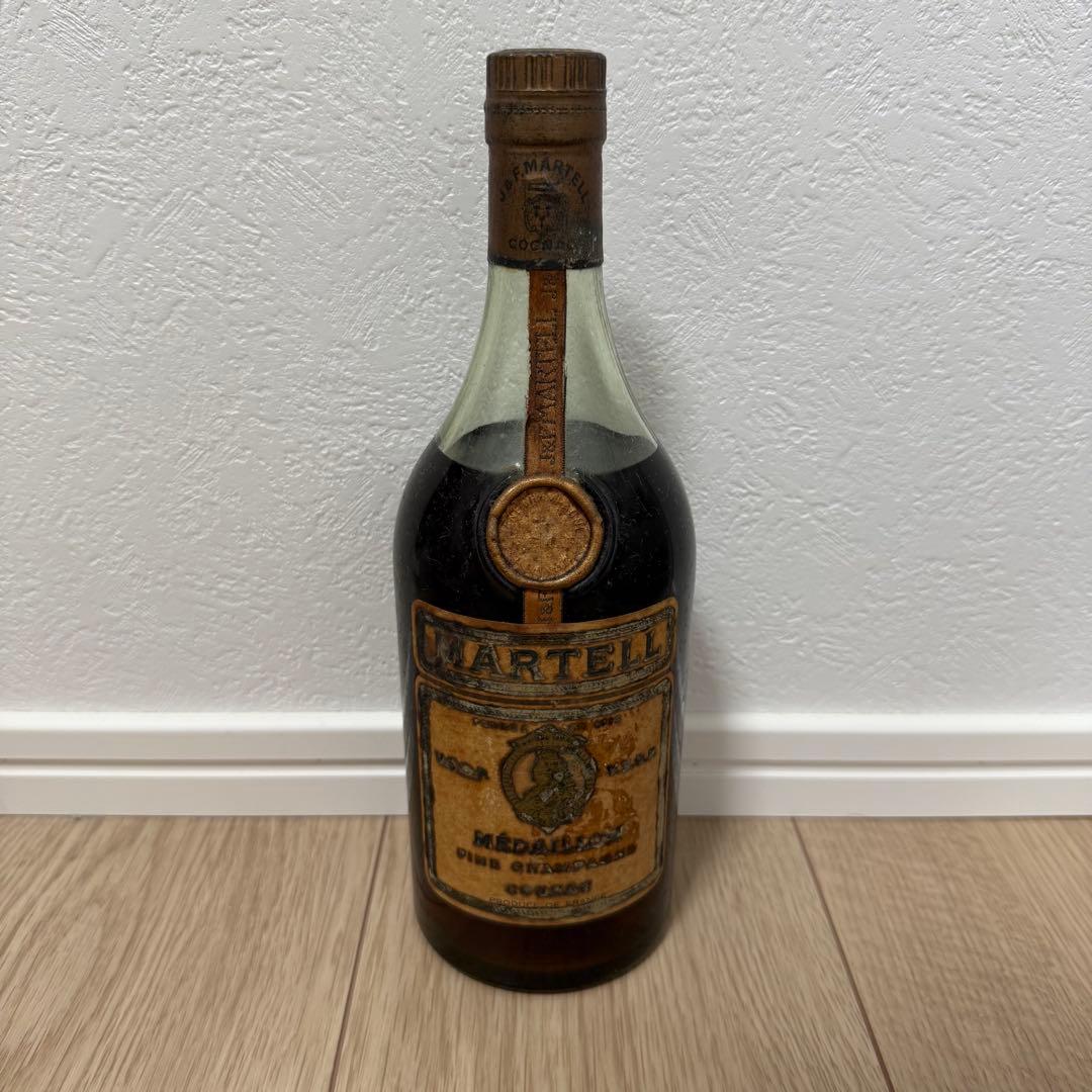【古酒】MARTELL マーテル VSOP メダイヨン 白ラベル 未開栓　箱無