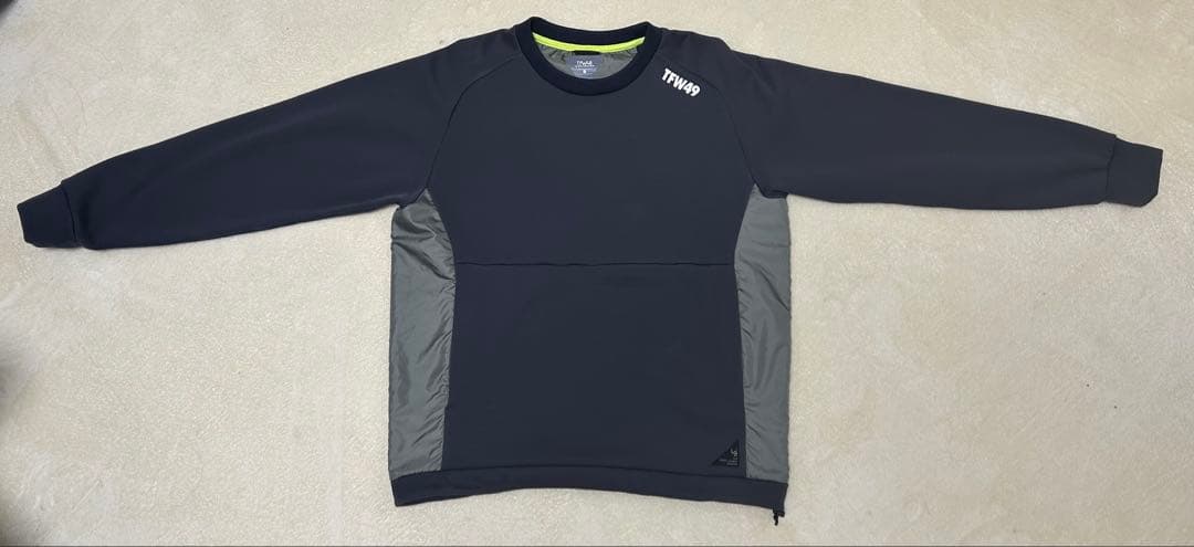 TFW49 ネイビー グレー トレーナー Mサイズ
