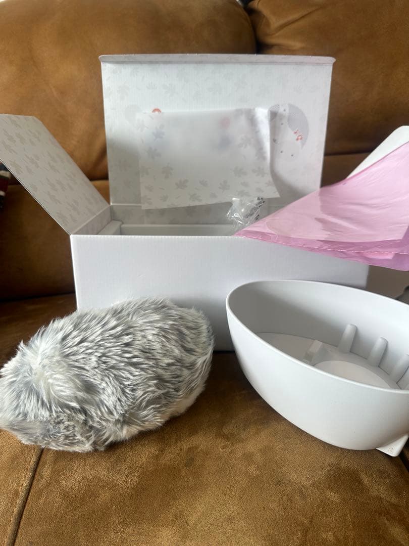 美品CASIO ペットロボットモフリンシルバー