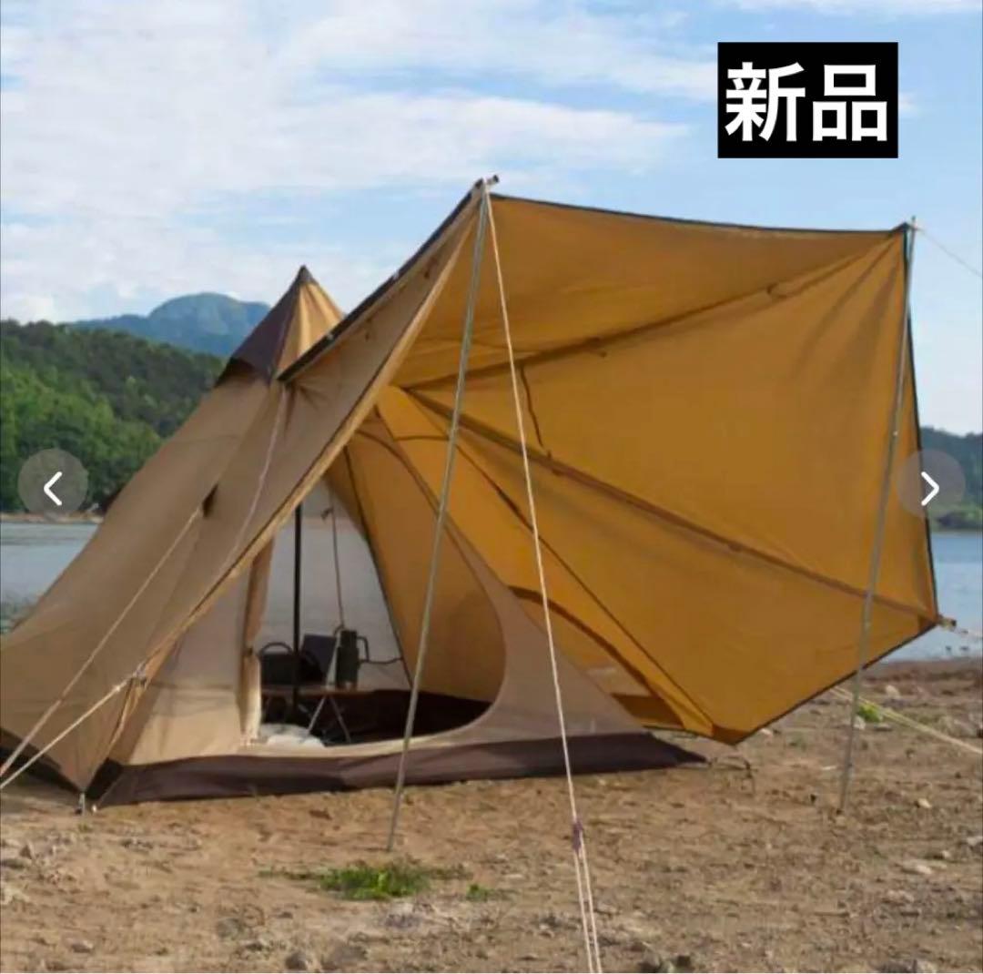 新品 ワンポールテント マウンテンハット4 タンシャンゼ ソロキャンプ