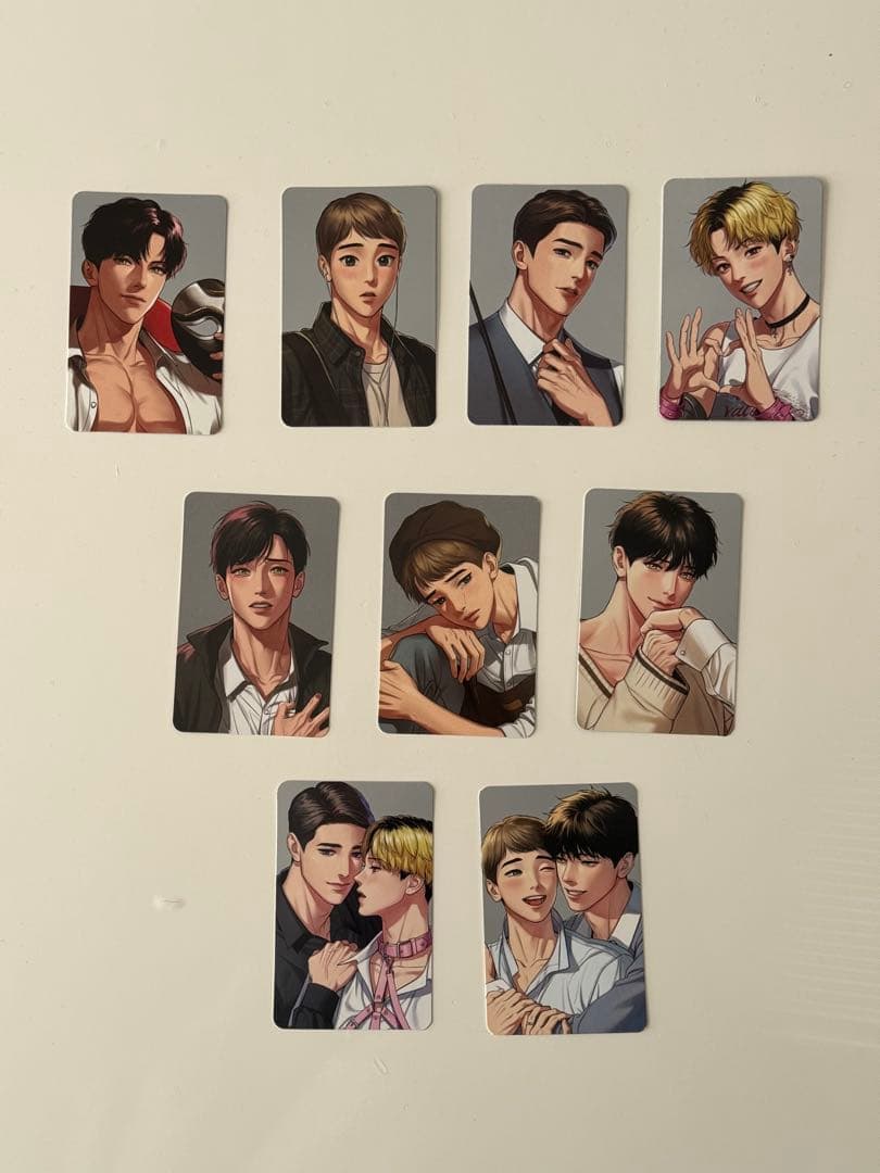 BJ Alex フォトカード セット（9枚)韓国BL