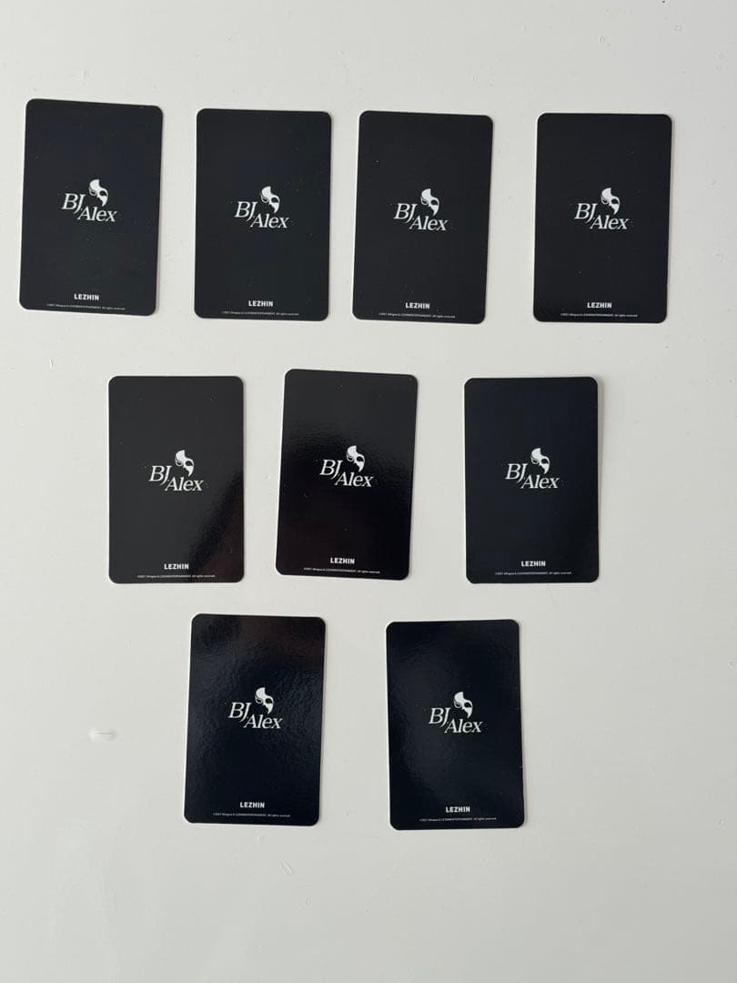 BJ Alex フォトカード セット（9枚)韓国BL