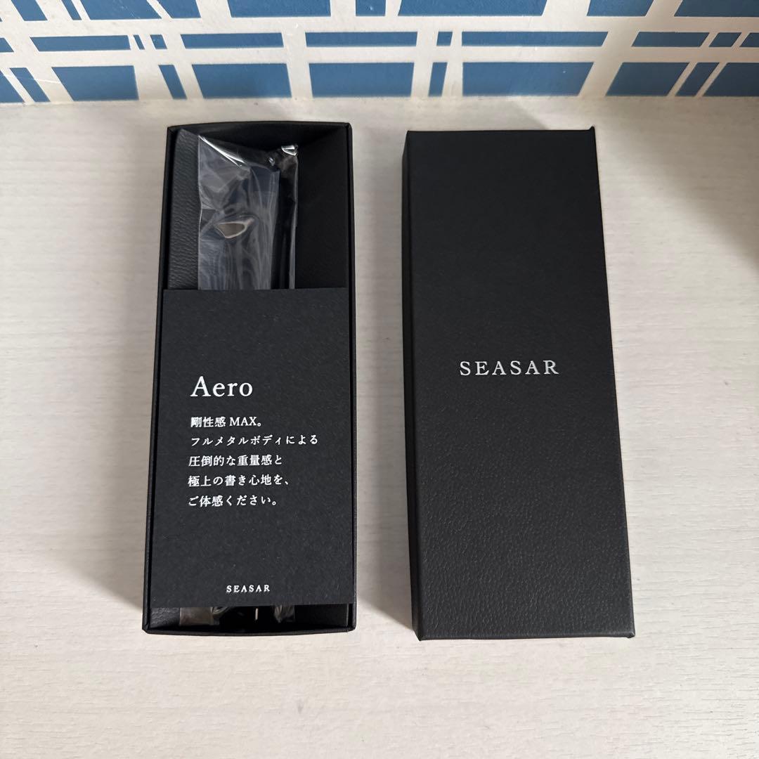 Aero 剛性感MAXシャープペン ブラック Seasar