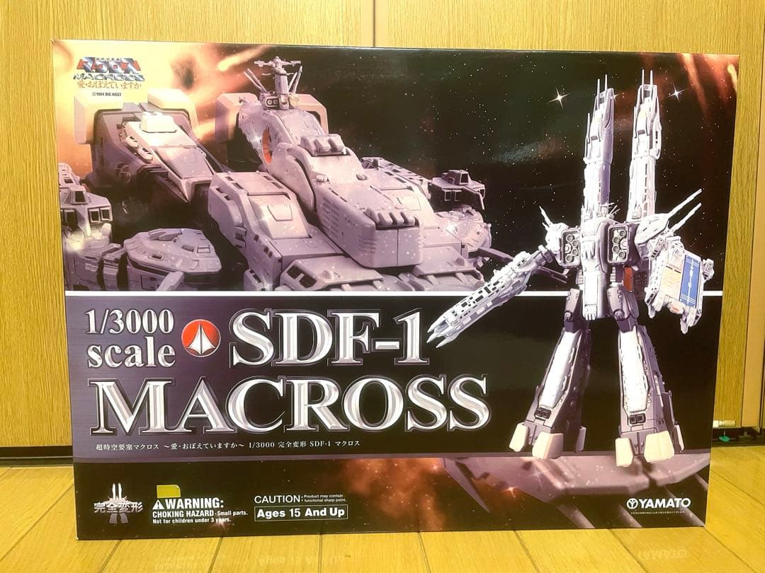 完全変形SDF-1 マクロス 1/3000 「超時空要塞マクロス ～