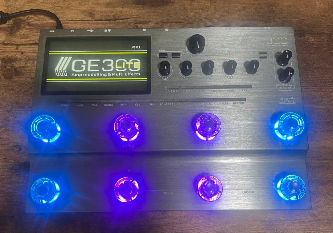 MOOER GE300 LITE マルチエフェクター アンプシミュレーター