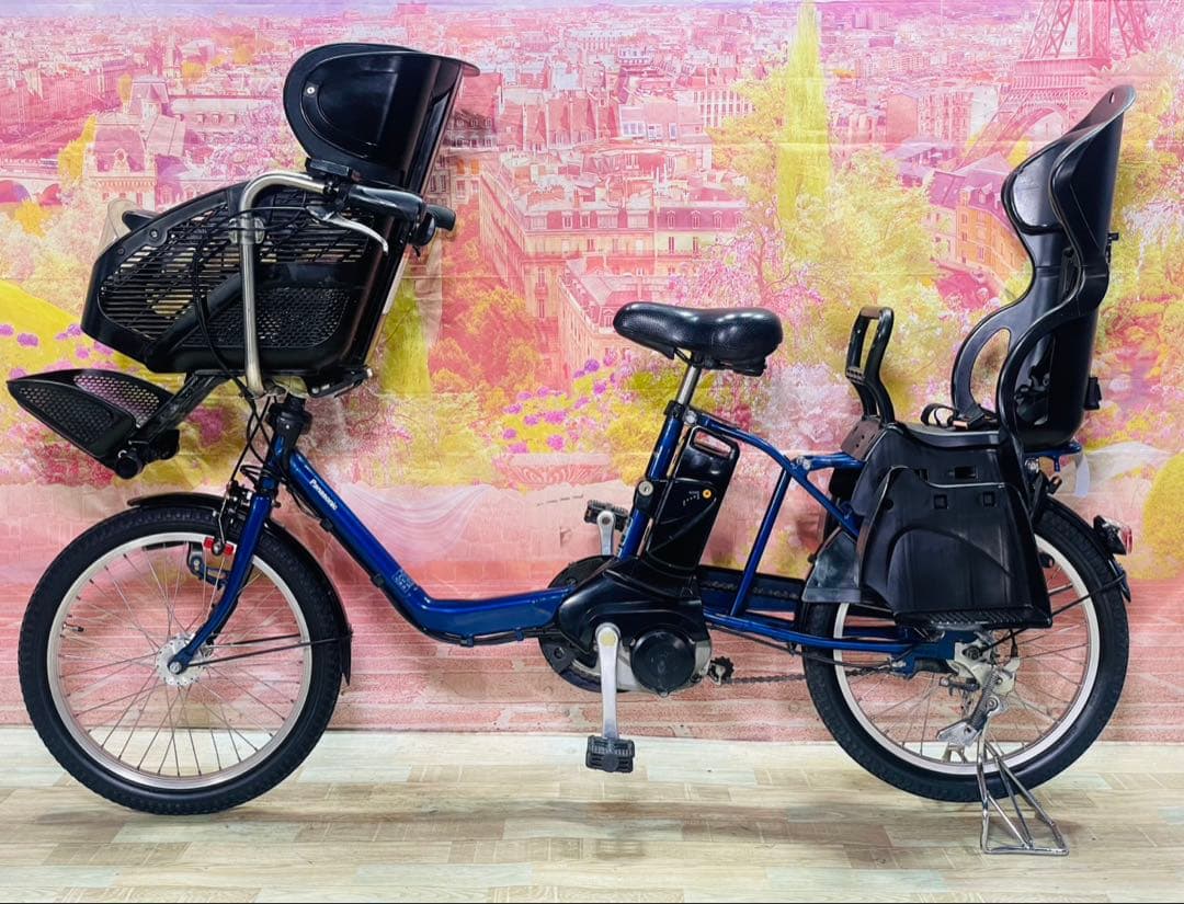 ZK3316 [大容量13.2Ah]電動自転車パナソニック 子供乗せ 20インチ
